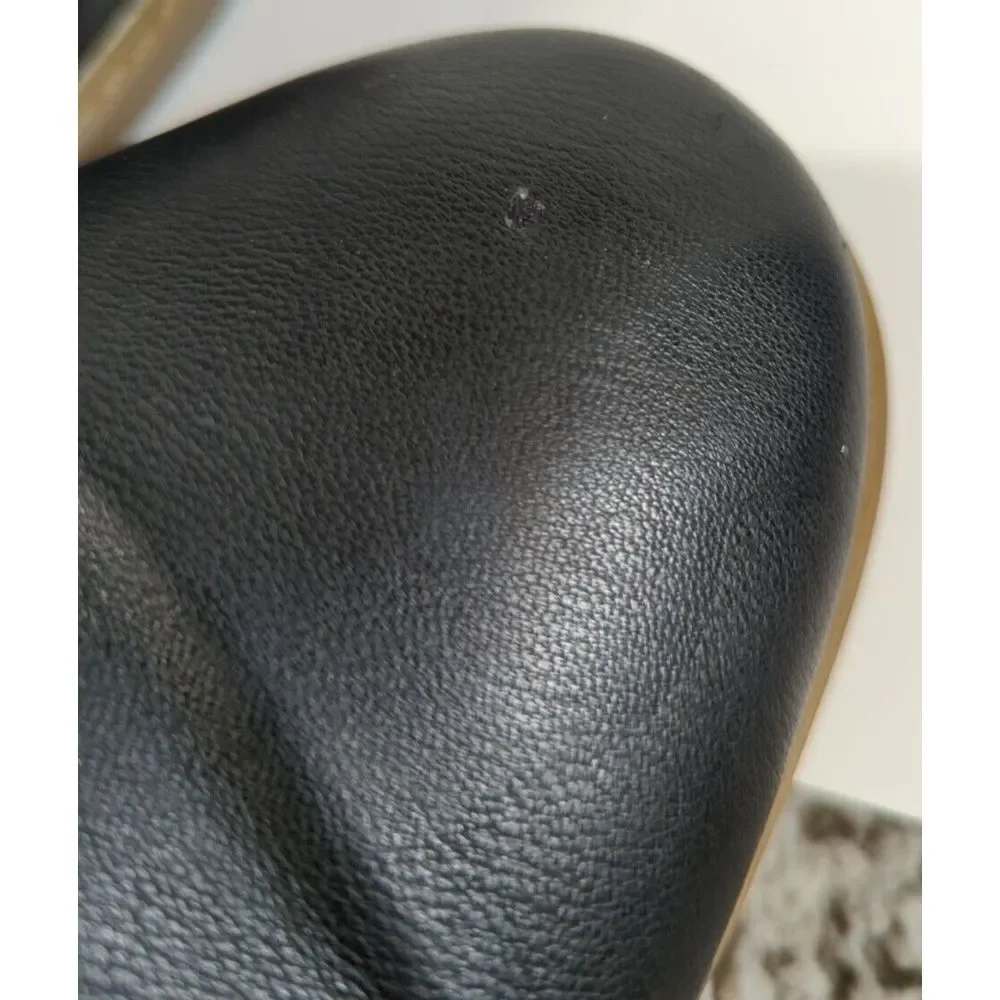 Merona Men's Black Chelsea Boots, Faux Leather Size‎ 11